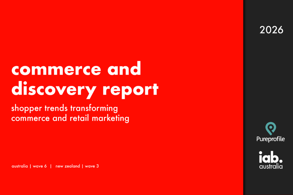 IAB commerce and discovery report LP cover