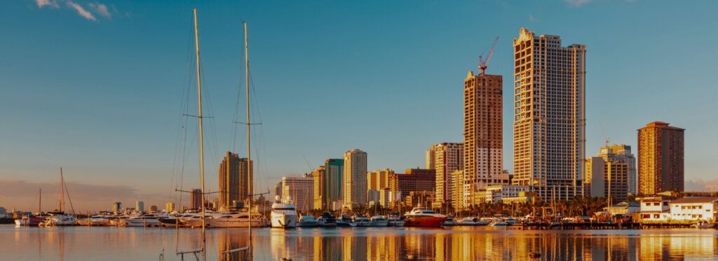 Philippines Manila skyline