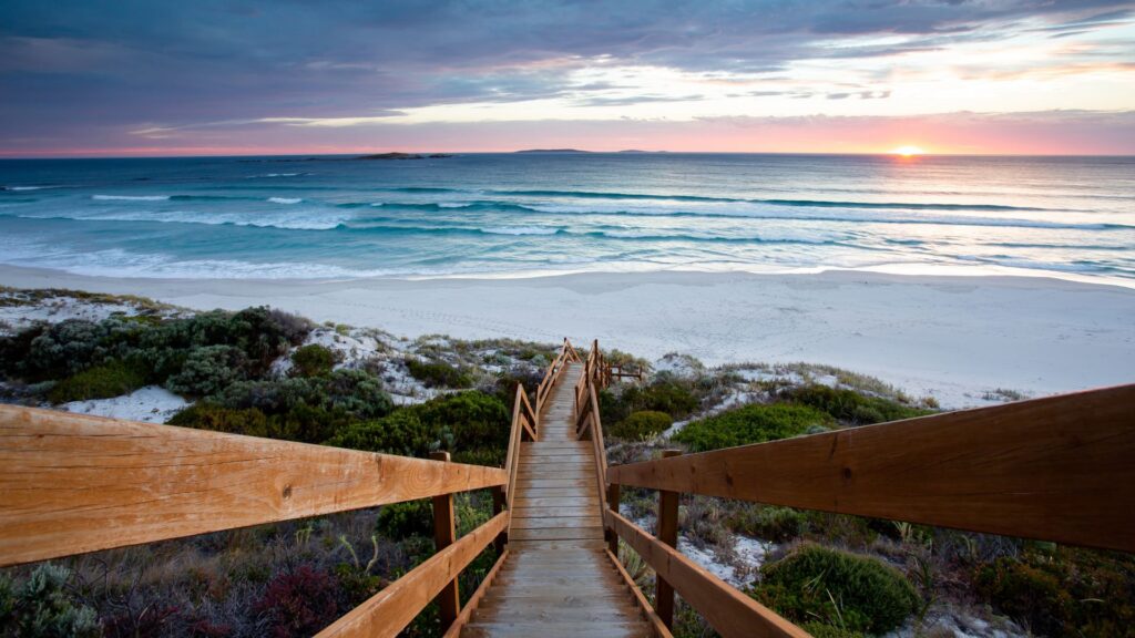 Abstract Motion Blur of People Crossing Busy City Street