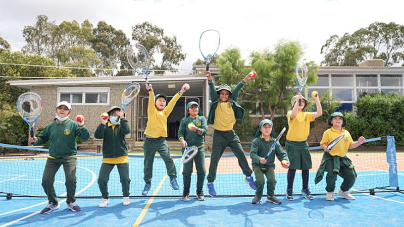 ANZ Tennis Hot Shots Racquet Roadshow