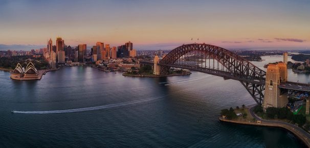 Australia aerial view