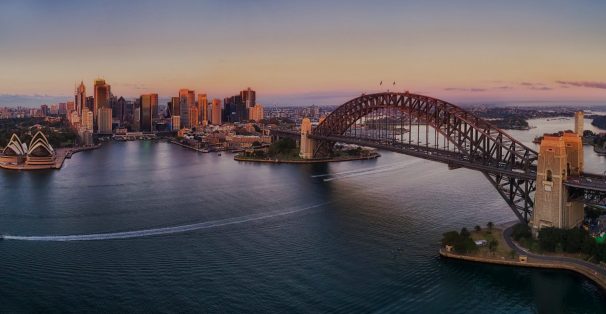 Australia aerial view