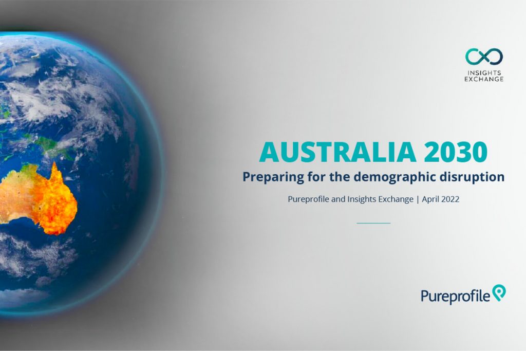 Australia 2030: Preparing for the demographic disruption